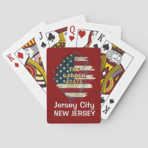 Jeu De Cartes Cartes de lecture d'état New Jersey personnalisées