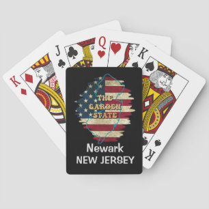 Jeu De Cartes Cartes de lecture d'état New Jersey personnalisées
