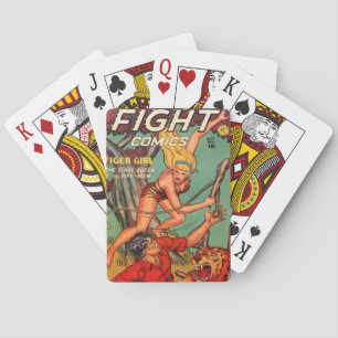 Jeu De Cartes Cartes de lecture du livre comique "Fight"