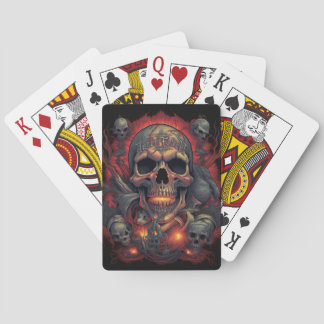 Jeu De Cartes Cartes de lecture en métal lourd