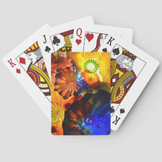 Jeu De Cartes Cartes de lecture en verre