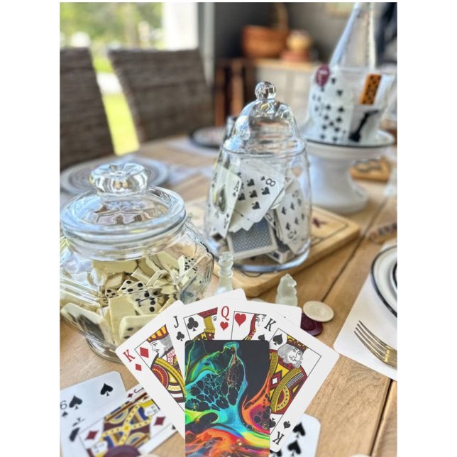 Jeu De Cartes Cartes de lecture Fluid Art (Créateur téléchargé)
