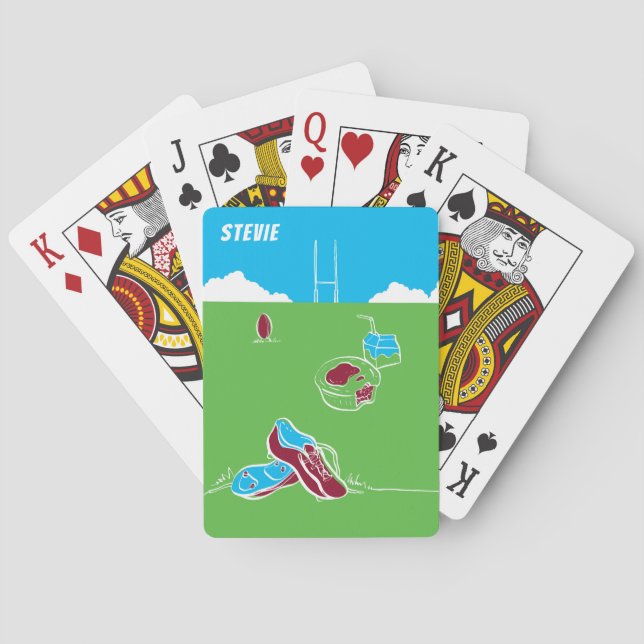 Jeu De Cartes Cartes de lecture Footy Time (dos)