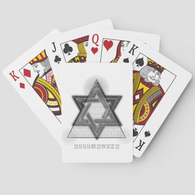 Jeu De Cartes Cartes de lecture Illuminati (dos)