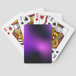 Jeu De Cartes Cartes de lecture modernes à dégradé violet