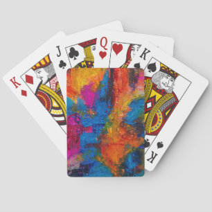 Jeu De Cartes Cartes de lecture peintes