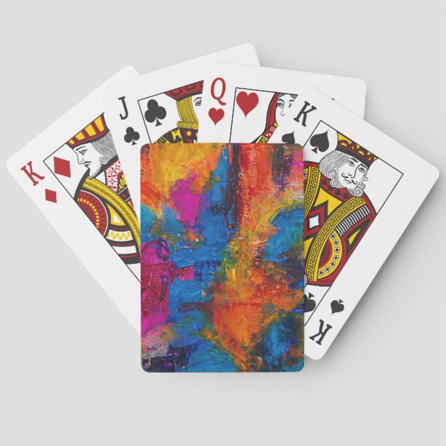 Jeu De Cartes Cartes de lecture peintes (dos)