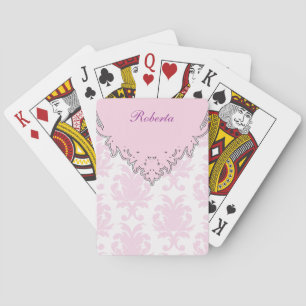 Jeu De Cartes Cartes de lecture personnalisées Damask
