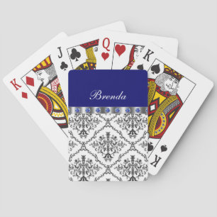 Jeu De Cartes Cartes de lecture personnalisées Damask