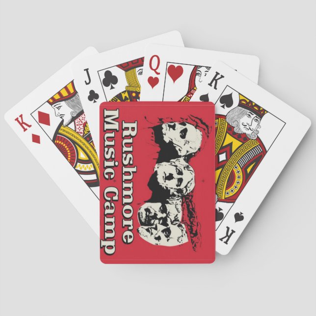 Jeu De Cartes Cartes de lecture Red RMC (dos)