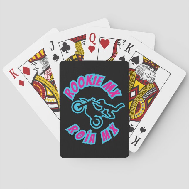 Jeu De Cartes Cartes de lecture Rookie Roia MX (dos)