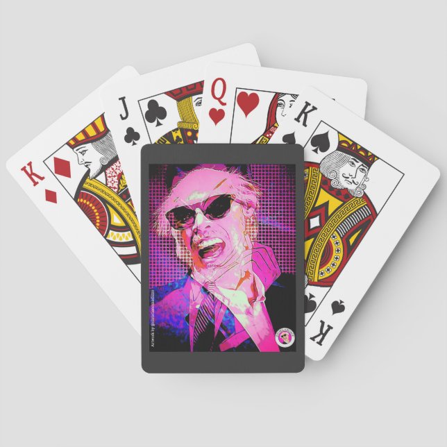 Jeu De Cartes Cartes de lecture SunglassJack (dos)