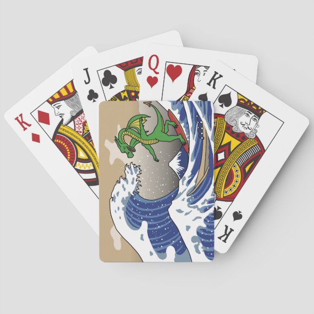 Jeu De Cartes Cartes de lecture Wave (dos)