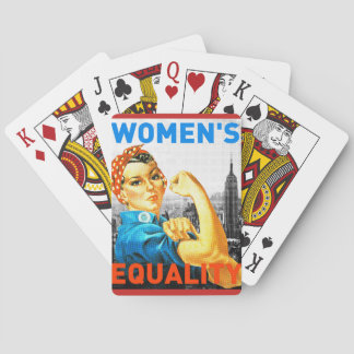 Jeu De Cartes Cartes de l'égalité des femmes