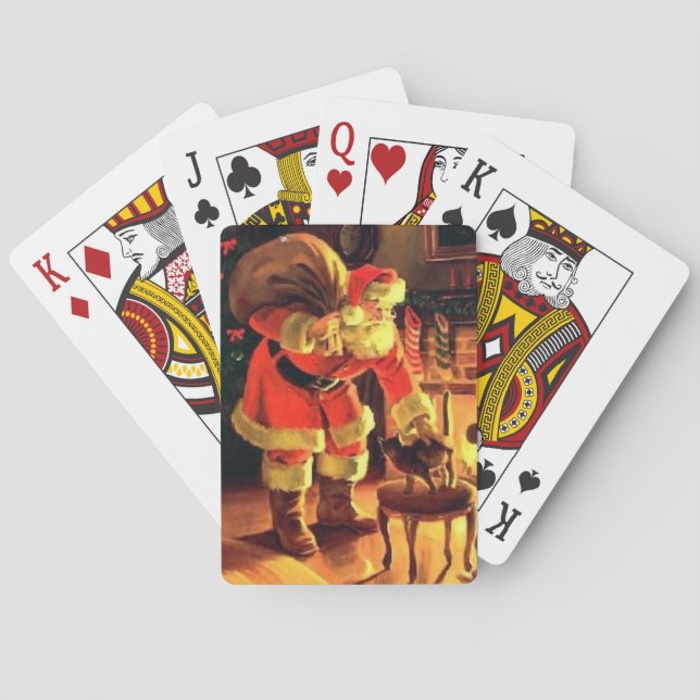 Jeu De Cartes Cartes de Noël (dos)