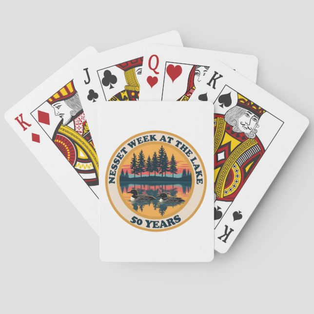 Jeu De Cartes Cartes de plongée Nesset (dos)