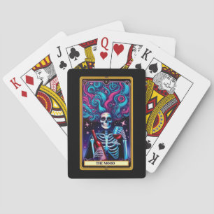 Jeu De Cartes Cartes de poker Mood Skeleton Tarot