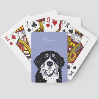 Jeu De Cartes Cartes de poker personnalisables Chien de montagne