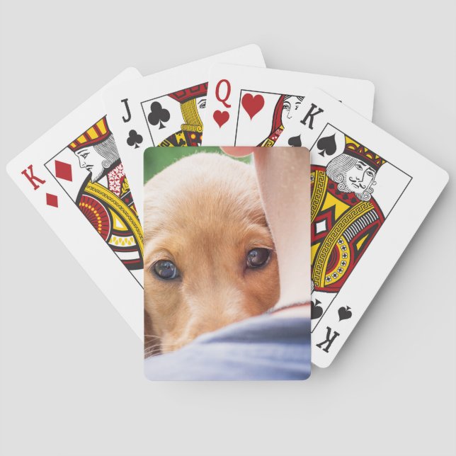 Jeu De Cartes Cartes de Poker Personnalisées Photo (dos)