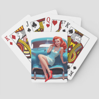 Jeu De Cartes Cartes de Poker Pin-Up Art