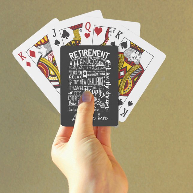Jeu De Cartes Cartes de retraite (Créateur téléchargé)