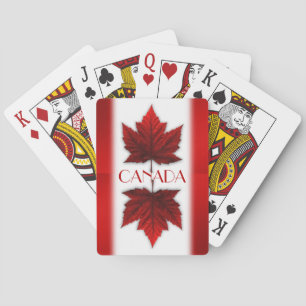 Jeu De Cartes Cartes de souvenir du drapeau du Canada