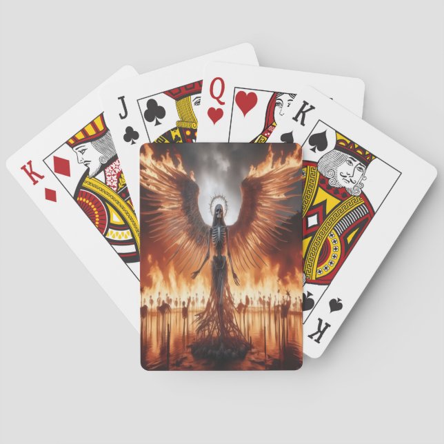 Jeu De Cartes Cartes d'incendie (dos)