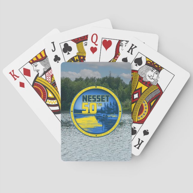 Jeu De Cartes Cartes du lac Nesset (dos)