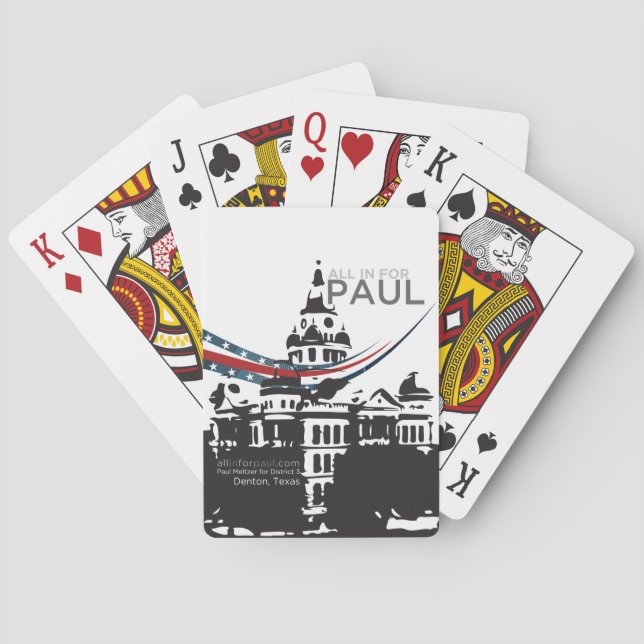 Jeu De Cartes Cartes en liasse de Paul (dos)