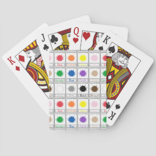 Jeu De Cartes Cartes Flash couleur - Série scolaire Jouer des ca