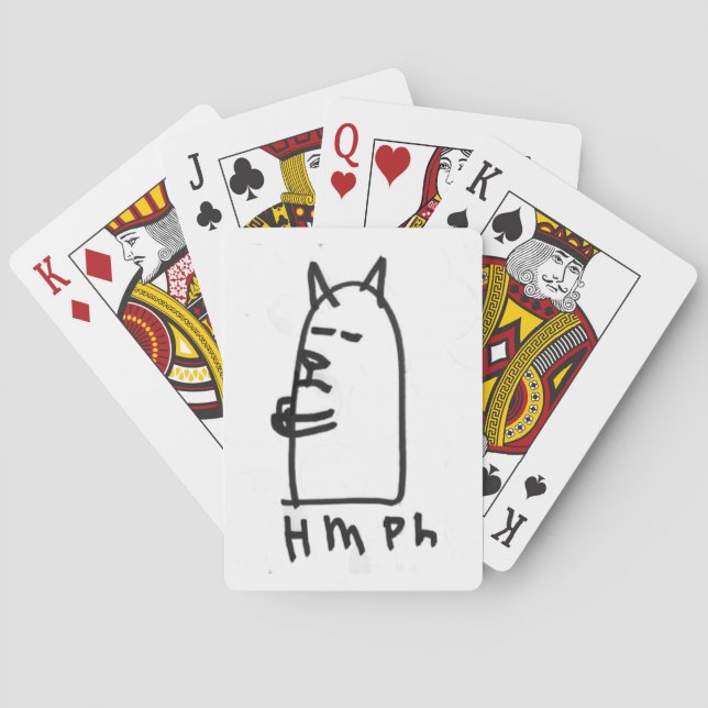 Jeu De Cartes cartes hmph (dos)