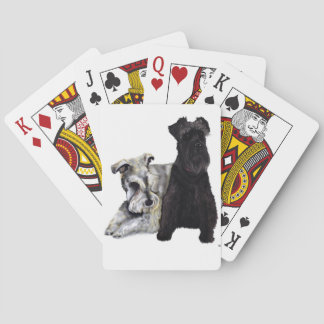Jeu De Cartes Cartes Mini Schnauzer