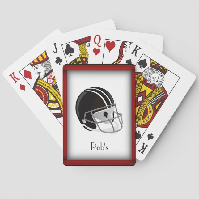Jeu De Cartes Cartes personnalisées de jeu de football (dos)
