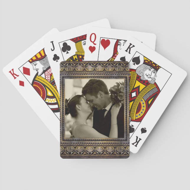 Jeu De Cartes cartes photos de mémoire mariage (dos)