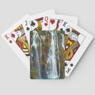 Jeu De Cartes Cascade vue surélevée, Croatie