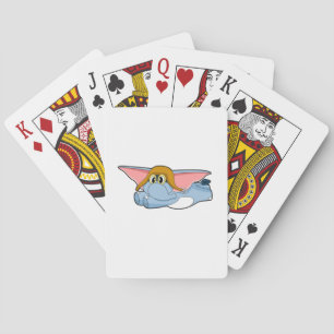 Jeu De Cartes Casquette pilote éléphant