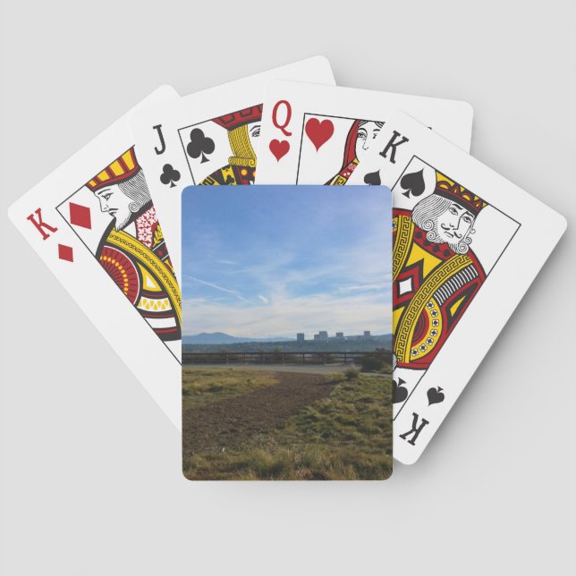 Jeu De Cartes Castaways Park, Newport Beach, Californie (dos)