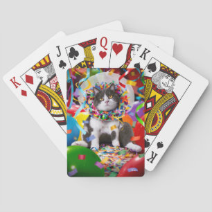 Jeu De Cartes Cat In Party Cone