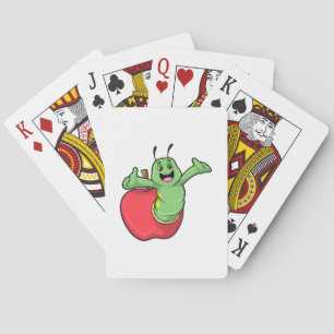 Jeu De Cartes Caterpillar with Apple