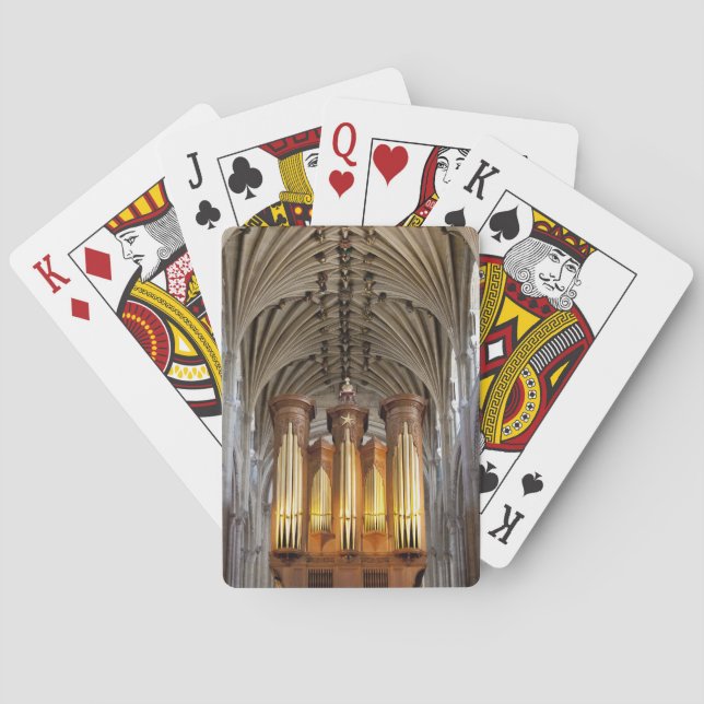 Jeu De Cartes Cathédrale de Norwich jouant aux cartes (dos)