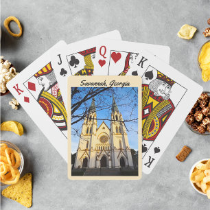 Jeu De Cartes Cathédrale Saint-Jean-Baptiste Savannah Géorgie