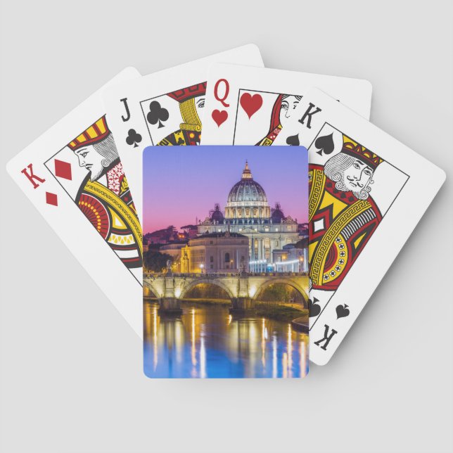 Jeu De Cartes Cathédrale Saint-Pierre de Rome, ville du Vatican (dos)