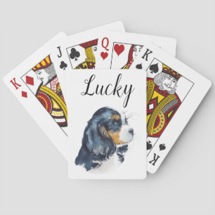 Jeu De Cartes Cavalier King Charles Chien Jouer Carte Set Cadeau