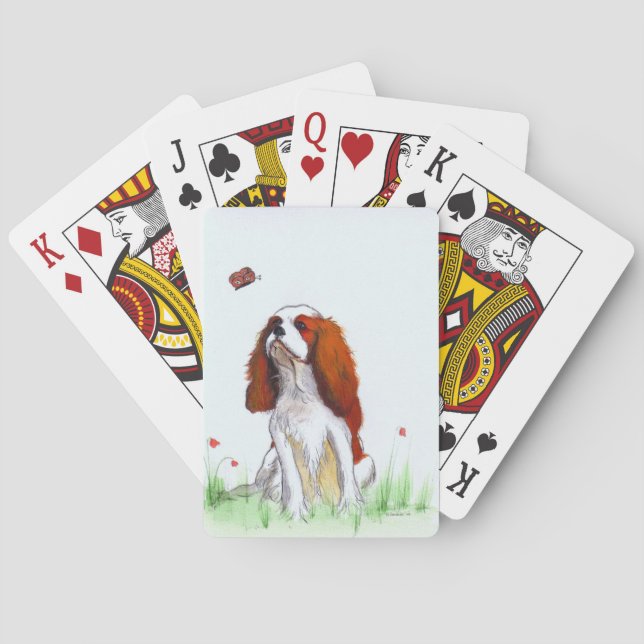 Jeu De Cartes Cavalier King Charles Spaniel CKC (dos)