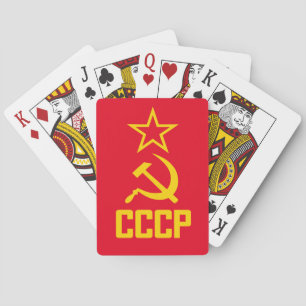 Jeu De Cartes CCCP Communist Playing Cards