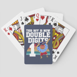 Jeu De Cartes Ce garçon est maintenant Double chiffres Funny 10e