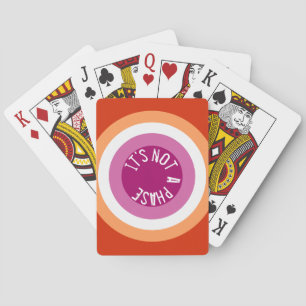 Jeu De Cartes Ce n'est pas une phase. lesbienne - jouer aux cart