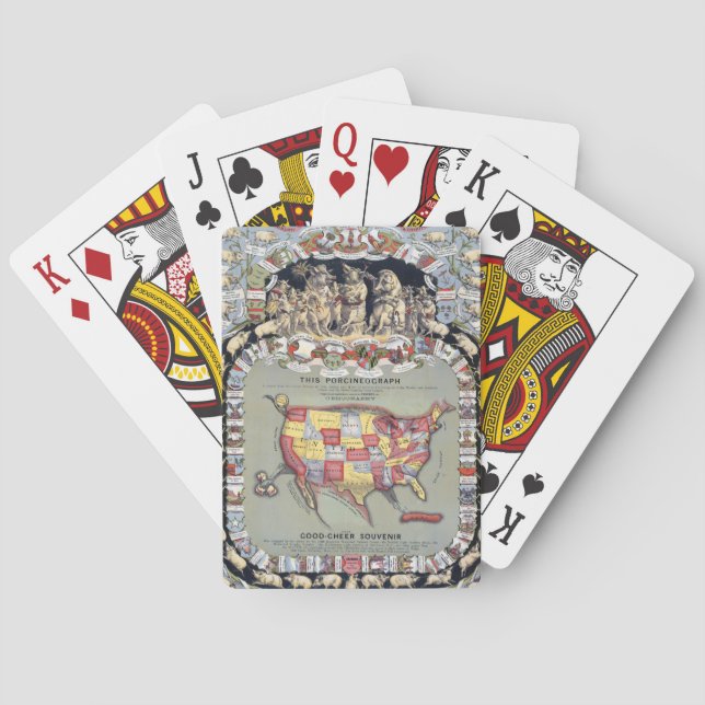 Jeu De Cartes CE PORCINEOGRAPH, c1876 (dos)