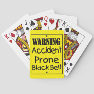 Jeu De Cartes Ceinture noire à risque d'accident