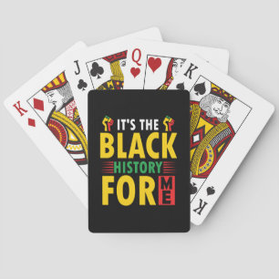 Jeu De Cartes Célébration du Mois de l'histoire des Noirs Jouer 